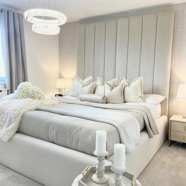 Riviera Chic Upholstered BedFrame