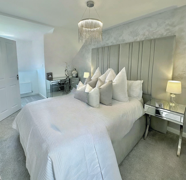 Valeria Luxury Upholstered Bed