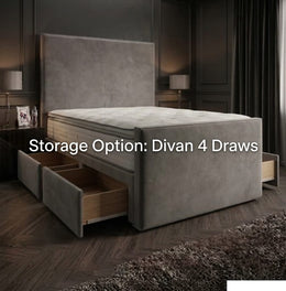 Divan Base:4 Draws